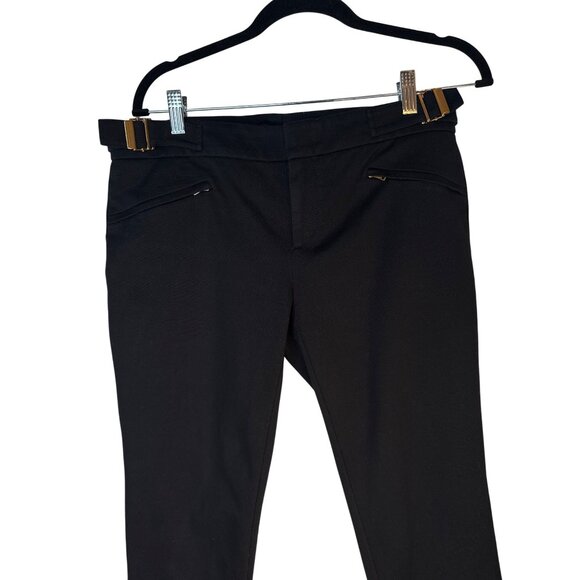 2/$30 Gucci Size 10 Black Slim Fit Stretch Pants Made In Italy - Picture 6 of 13